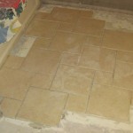 Bathroom Floor - Hopscotch/Pinwheel pattern
