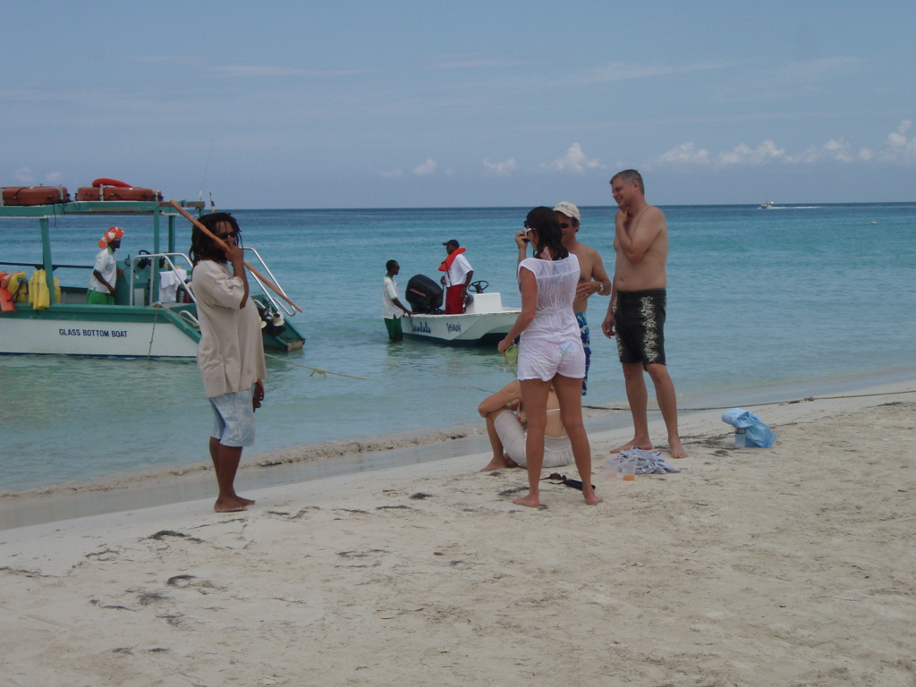 Locals on Beach