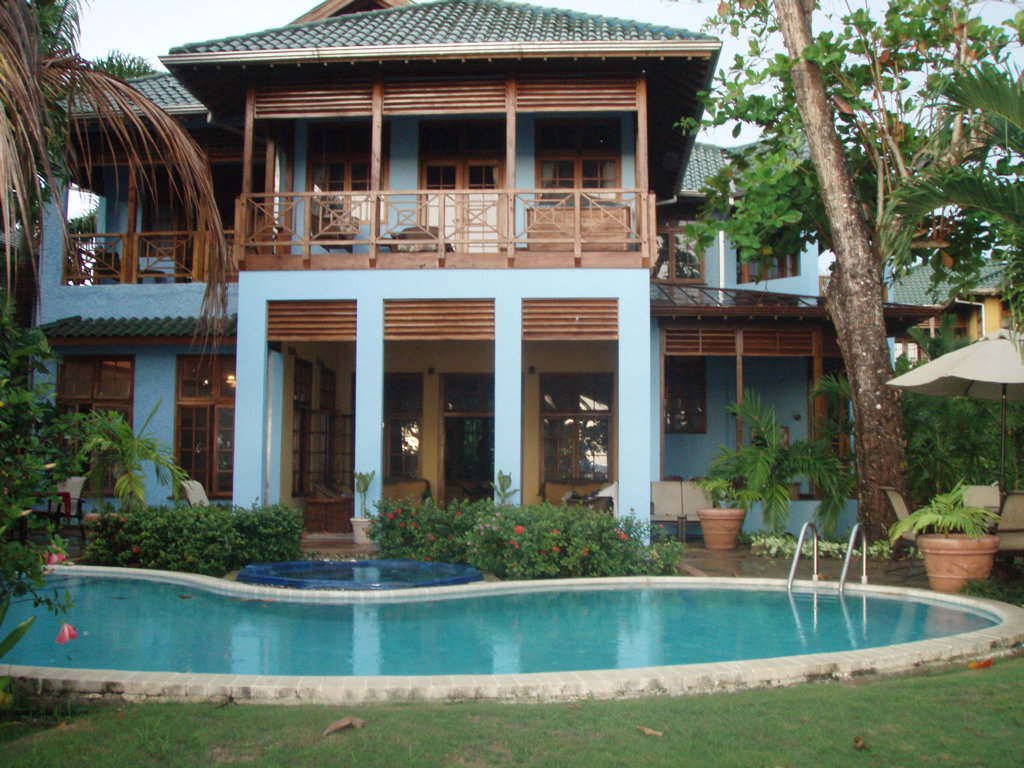 azure sky, moon dance villas, jamaica