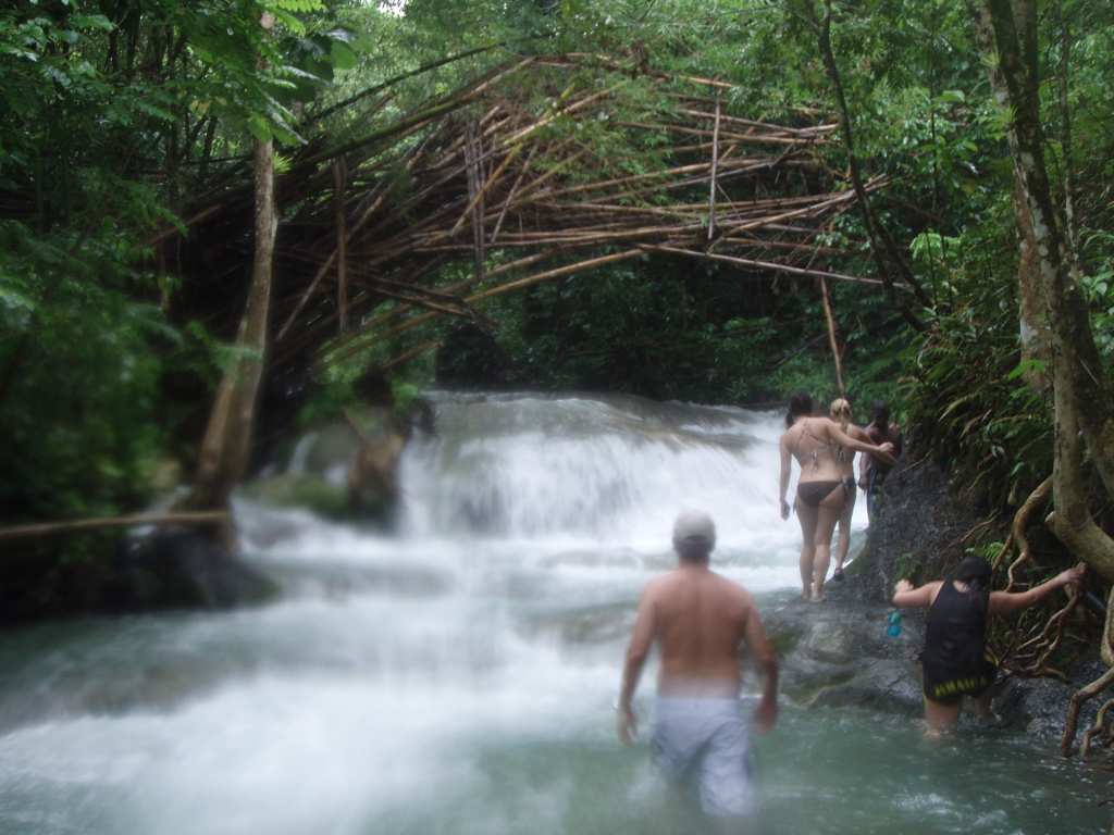 mayfield falls, negril, jamaica