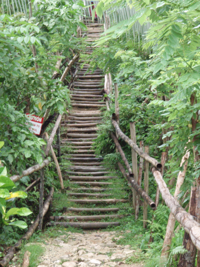 stairs to hell (or the cab)